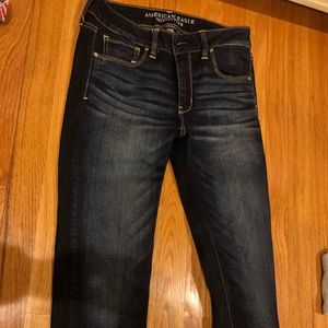 AE dark wash jeans